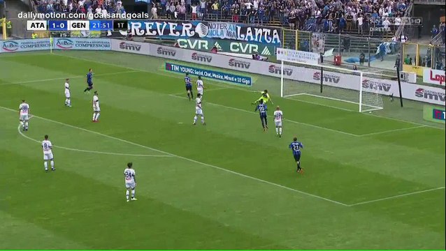 Bryan Cristante Goal HD - Atalanta 2 - 0 Genoa - 29.04.2018 (Full Replay)