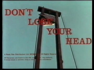 Opening To Don't Lose Your Head UK VHS 1992
