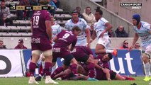 Les boulettes de Baptiste Serin offrant 2 essais au Racing 92