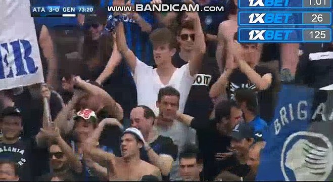 Josip Ilicic Goal HD - Atalanta Bergamo 3-0 Genoa 29.04.2018