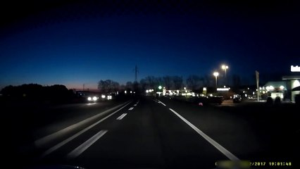 Test dashcam TTcd05 de chez Taotronic de nuit
