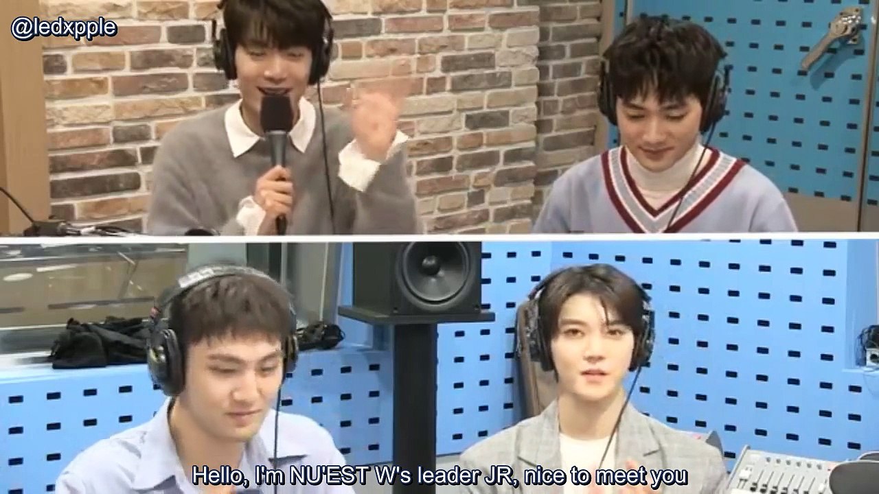[ENG SUB] 171019 NUEST W 1st win - Young Street Radio