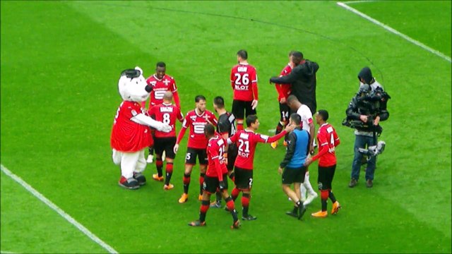 29/04/18 : SRFC-TFC : les Rennais se congratulent