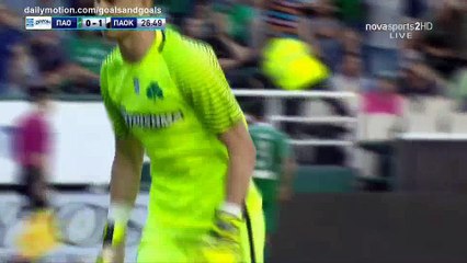 Aleksandar Prijovic Goal HD - Panathinaikos 0 - 1 PAOK - 29.04.2018 (Full Replay)