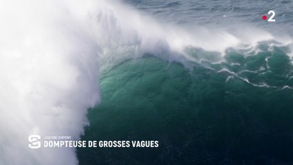 Justine Dupont, dompteuse de grosses vagues