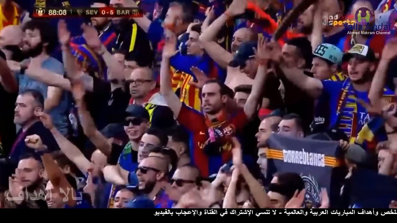 شاهد لحظة تبديل ووداع الرسام انيستا في أخر نهائي له  لحظات مؤثرة وكلمات مبكية من المعلق