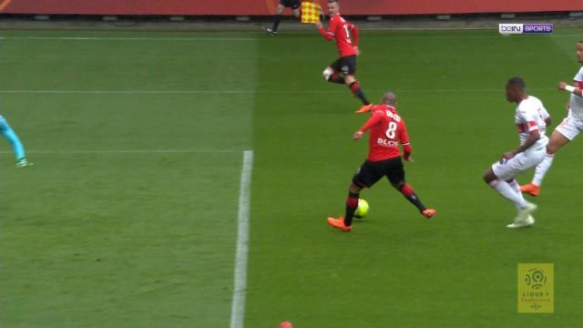 Khazri's terrible miss for Rennes