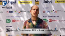 Concerto del Primo Maggio 2018 a Roma, la videointervista a Gemitaiz