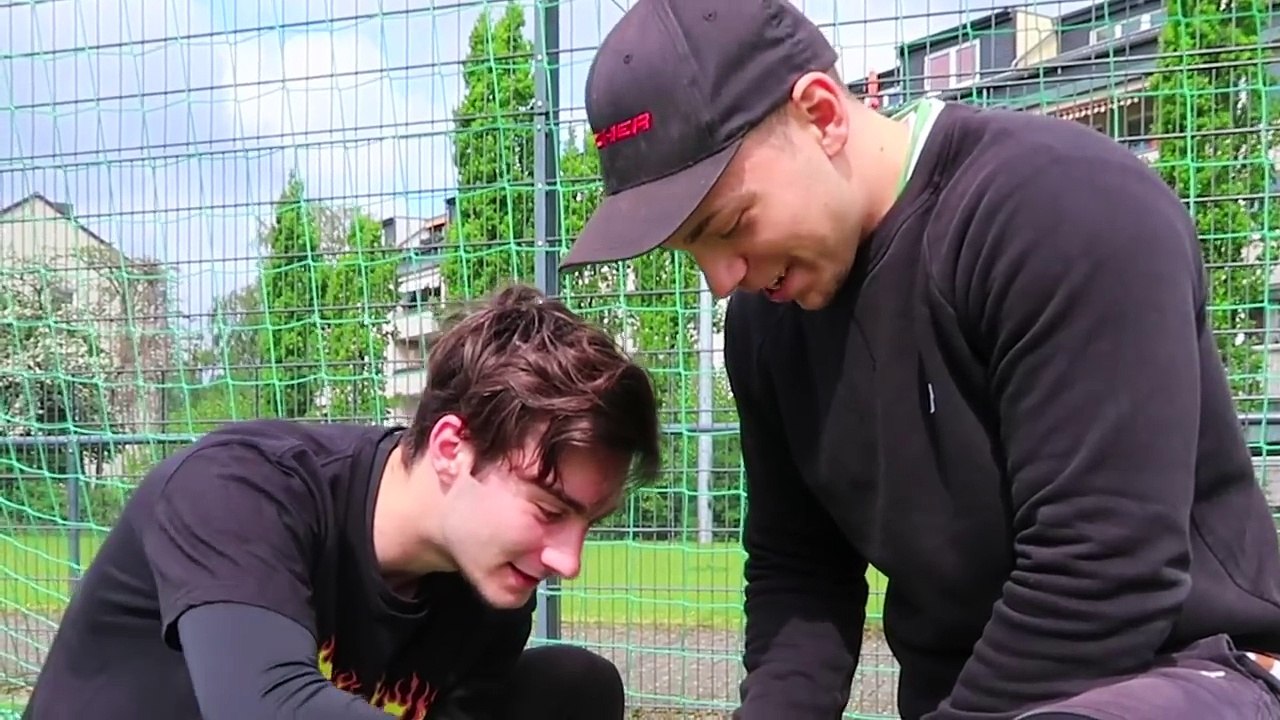 1€ PLASTIKBALL HELIUM FUßBALL CHALLENGE !