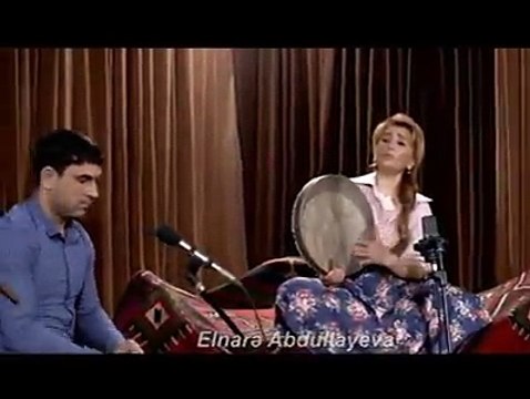 Azeri sanatçı Elnarə Abdullayeva