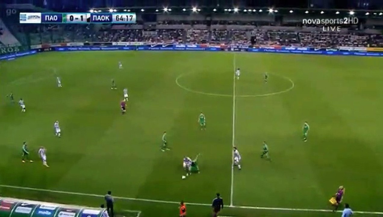 Aleksandar Prijovic Goal HD - Panathinaikos	0-2 PAOK 29.04.2018