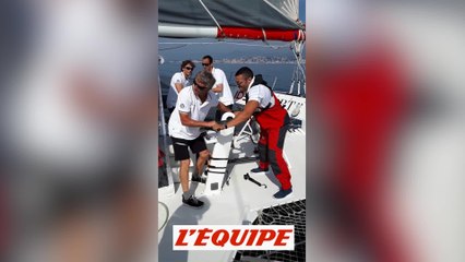 Quand Bryan Habana s'essaie à la voile - Rugby - WTF