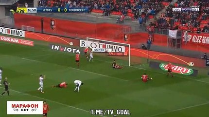 Rennes 2-1 Toulouse TFC - Buts Résumé