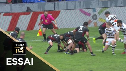 TOP 14 - Essai Piula FAASALELE (ST) - Toulouse - La Rochelle - J25 - Saison 2017/2018