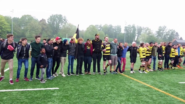 Frameries est champion et monte en D1!