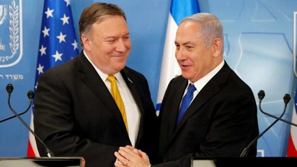 Estados Unidos de mão dada com Israel contra o Irão