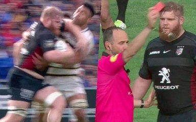 Galan reçoit un carton rouge pour un coup de coude à la gorge sur Vito