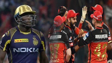 IPL 2018 RCB Vs KKR : Andre Russel out for duck first time in IPL |  वनइंडिया हिंदी