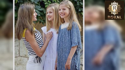 Hugs, kisses and gifts the love of the kings Felipe and Letizia with the little ones in Alcalá de H