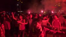 Gaziantep'te Galatasaray Taraftarı Kutlama Yaptı
