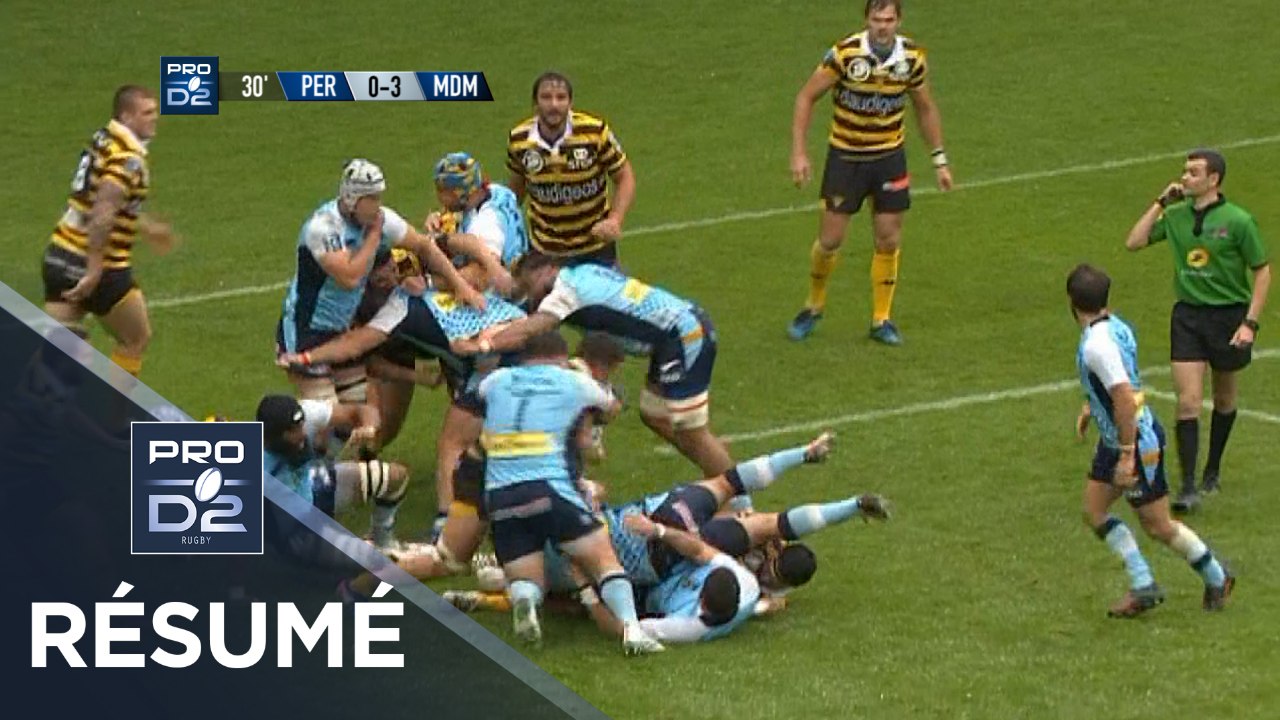 PRO D2 - Résumé Perpignan-Mont de Marsan: 28-8 - DF - Saison 2017/2018