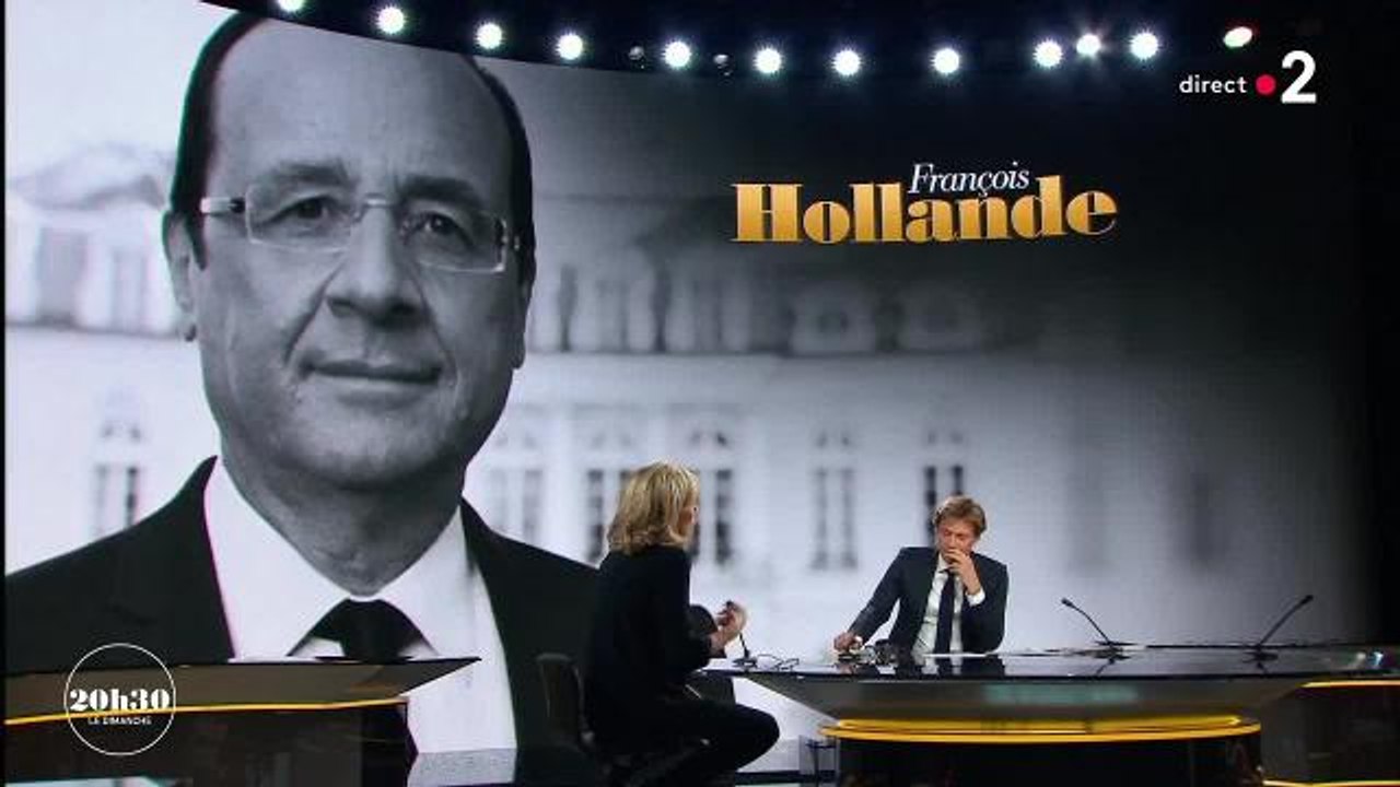 20h30 Le Dimanche : Claire Chazal aime l'humanité et l'humour de François Hollande