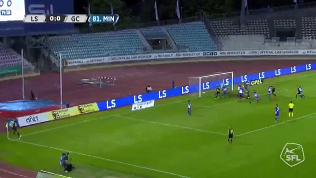 Lausanne 0:1 Grasshoppers (Switzerland. Super League. 28 April 2018)