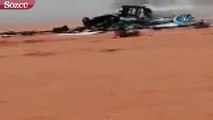 Libya’da askeri bir uçağın düşmesi sonucu 3 kişi öldü