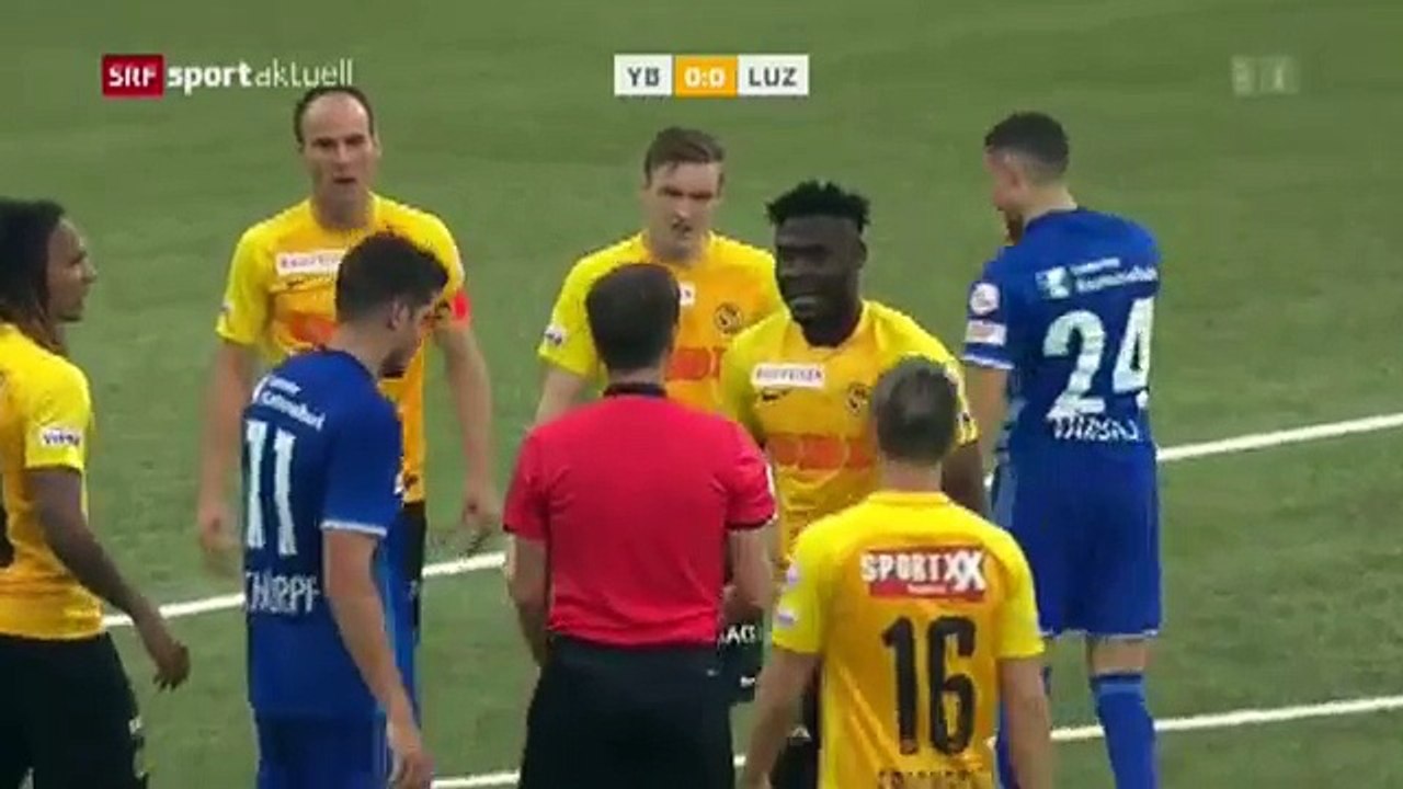 Young Boys 0:1 Luzern (Switzerland. Super League. 28 April 2018)
