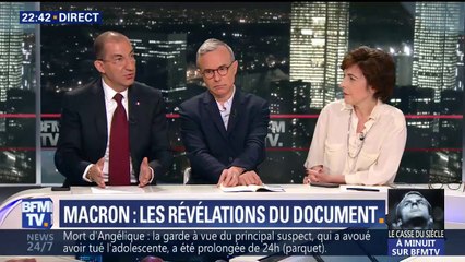 "Emmanuel Macron n'est pas le candidat d'un nouveau monde. Il est le représentant de tout l'ancien monde coalisé", estime Jean Messiha (FN)