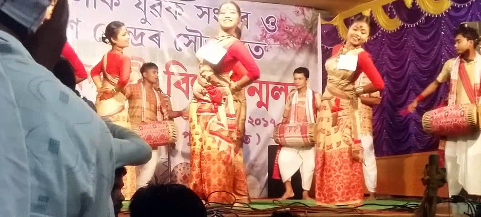 Amazing Bihu dance of Assam, India