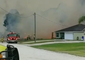 Home Damaged After 25 Acre Brush Fire Burns in Sebring Neighborhood
