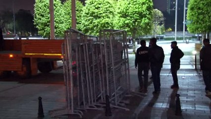 Taksim'de 1 Mayıs mesaisi