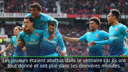 36e j. - Wenger : "Les joueurs étaient abattus dans le vestiaire"