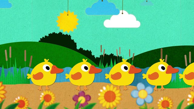 Пять Маленьких Утят - Считалочка - Развивающие детские песни покорившие малышей мультики про счет
