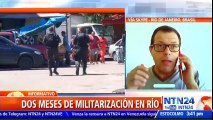 Militarización en Río de Janeiro “es una política que no tiene sentido César Muñoz, Human Rights Watch