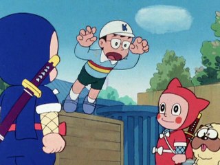 Ninja Hattori-kun 第112話 「パパ上の書類は飛ぶのでござるの巻」