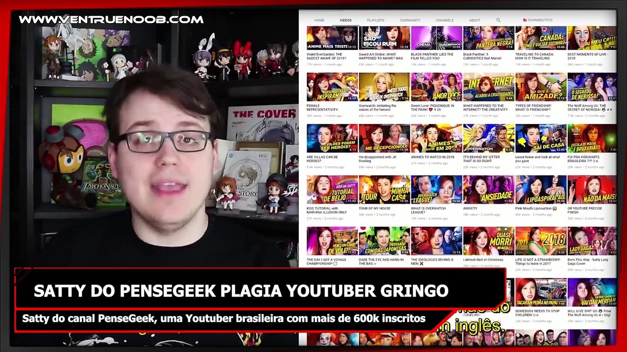 SATTY ACUSADA de Plágio, Servido de Black Desert BR e Youtube  EXCLUINDO Geral.
