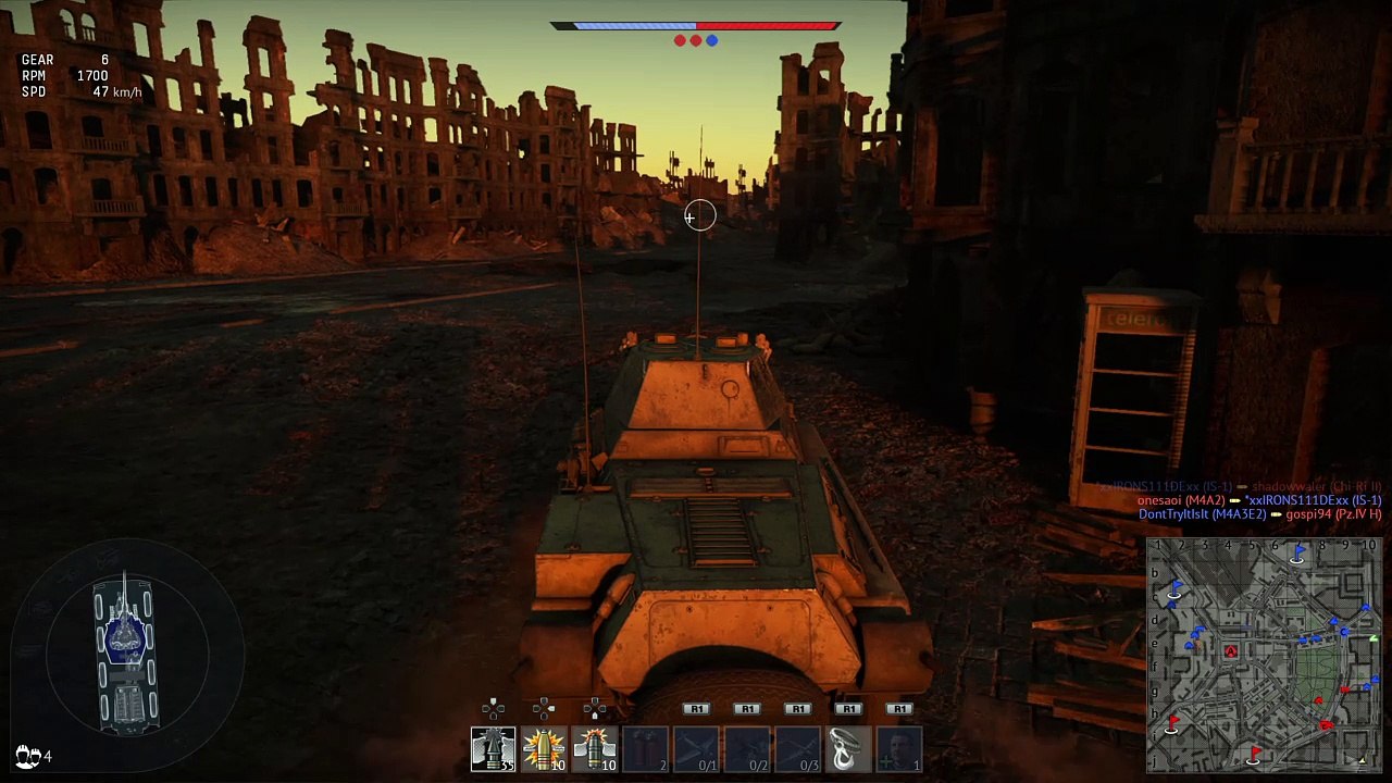 War Thunder T1 AC Sneak Attack