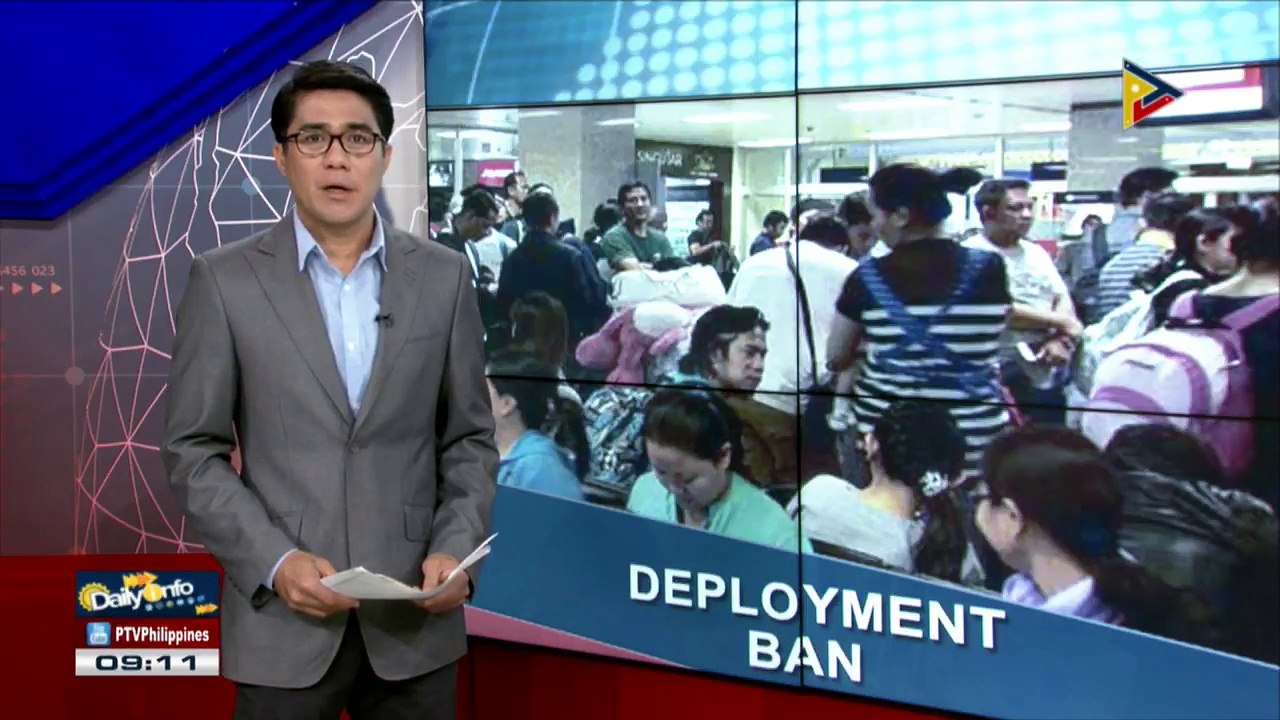 Deployment ban ng mga OFW sa Kuwait, mananatili