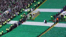 Celtic 5 - Rangers 0 - Rangers Fans at Final Whistle - 29 April 2018
