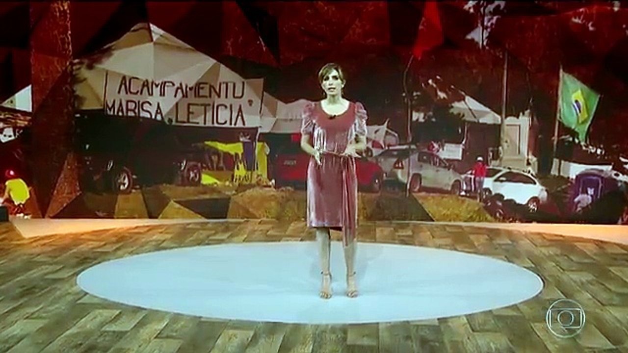 Fantástico 29/04/2018 - Delegado ouve testemunhas de ataque a acampamento de apoiadores de Lula em Curitiba