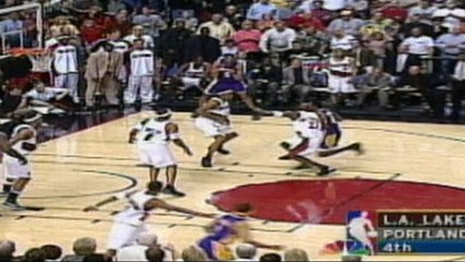 2002 NBA Playoffs: Kobe Bryant Sets Up Robert Horry For Game-Winning Basket