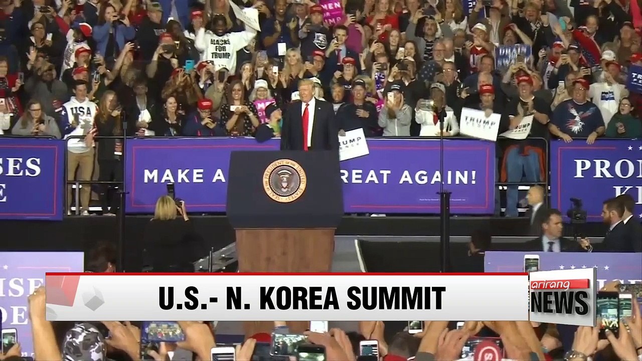 Trump says summit with Kim Jong-un to take place in 3 to 4 weeks
