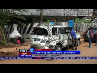 Rem Blong, Bus Mayasari Sebabkan Kecelakaan di Ruas Jalan Slipi - NET 24