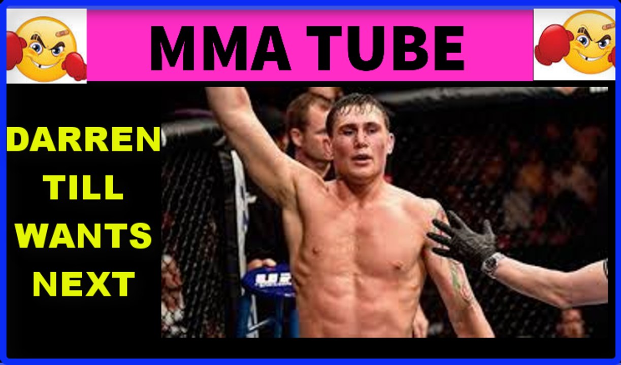 UFC Fighter Darren Till Shows His MMA Skills
