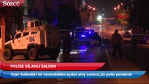 Sultangazi'de polise silahlı saldırı