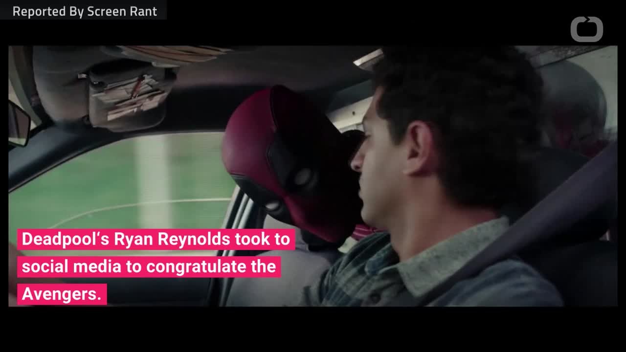 Deadpool Congratulates Infinity War?