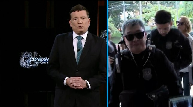 Chamada Conexão Repórter (30/04/18) Entrevista com o Japonês da Federal