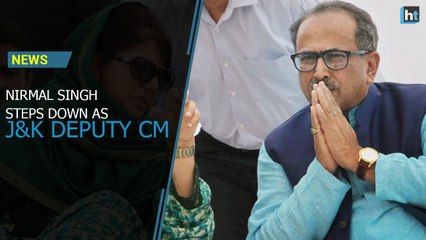 J&K cabinet reshuffle today, Nirmal Singh steps down as deputy CM